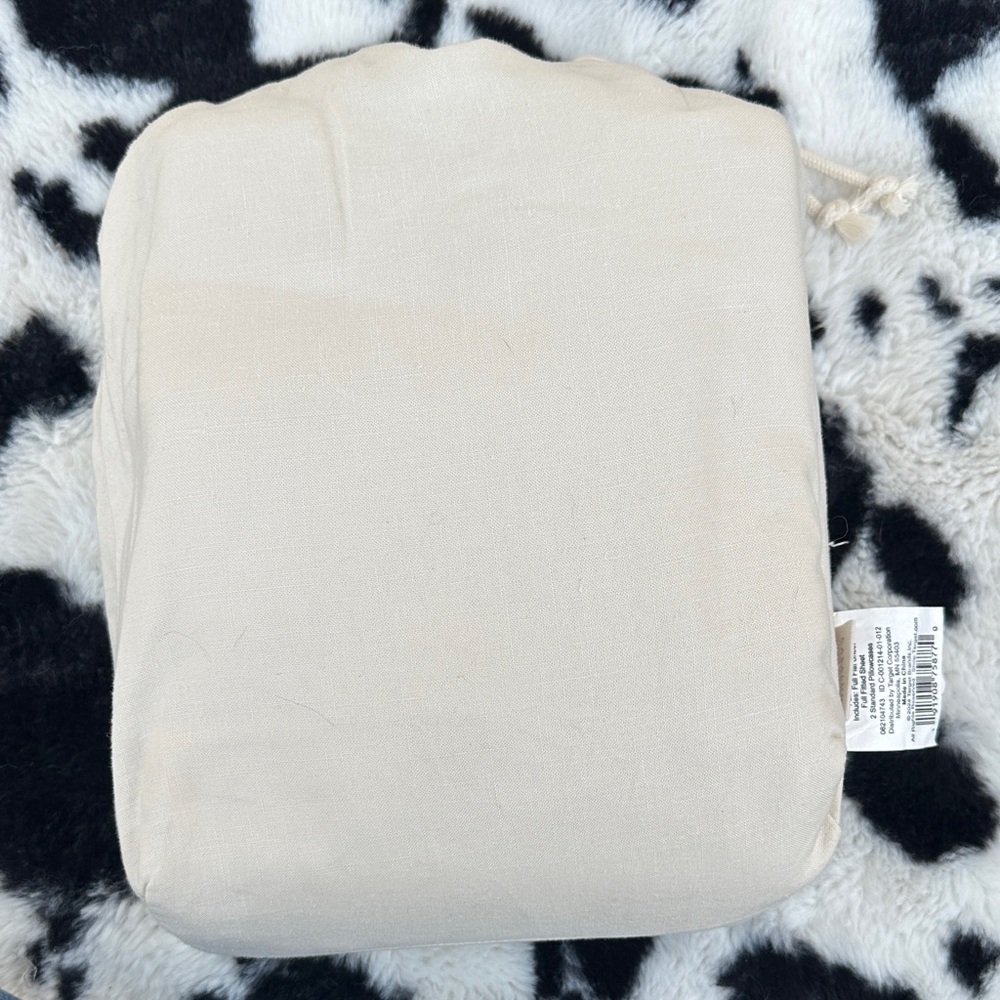 Linen full sheet set
